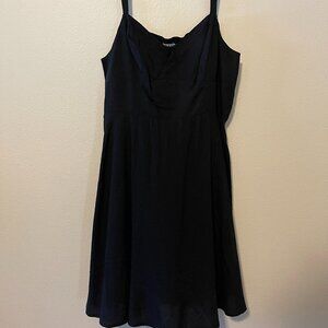 Old Navy Black Mini Sundress, size L